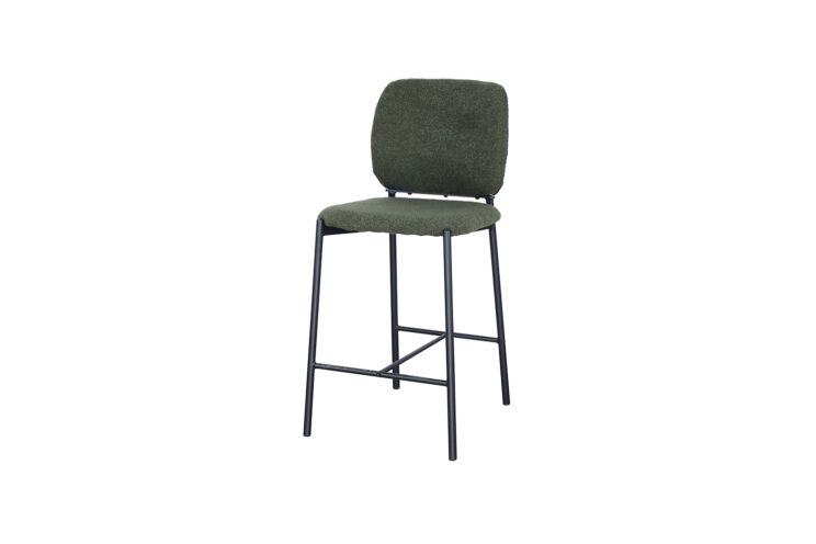 Chaise de bar en tissu " Sophia" - Image 4