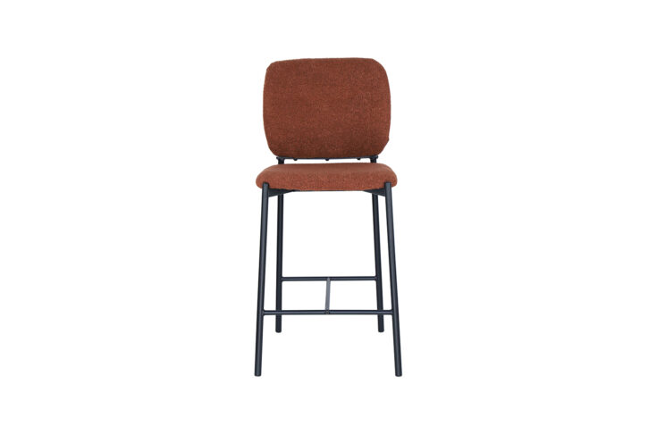 Chaise de bar en tissu " Sophia" - Image 3