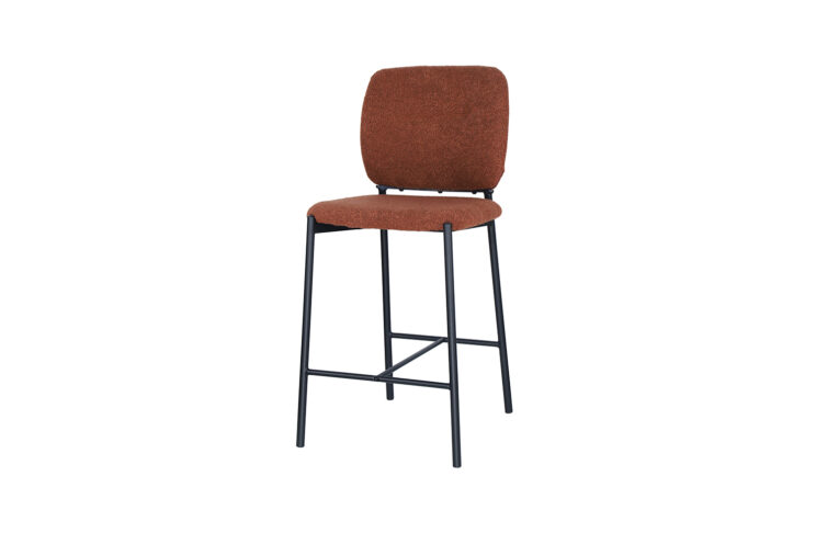 Chaise de bar en tissu " Sophia" - Image 4