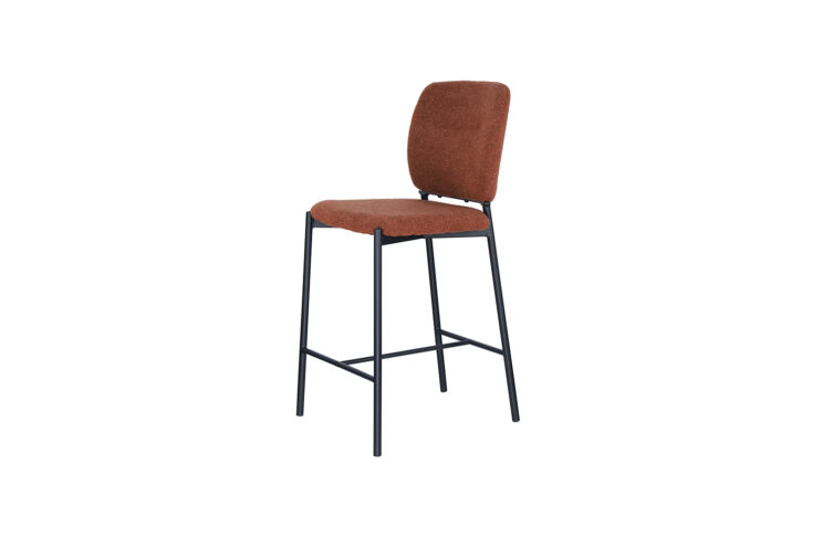 Chaise de bar en tissu " Sophia" - Image 5