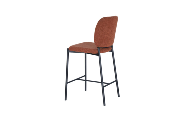 Chaise de bar en tissu " Sophia" - Image 8