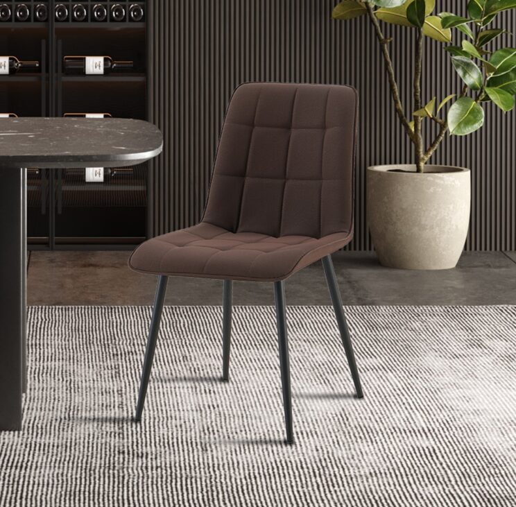 Set de 4 chaises en PU "Furas"