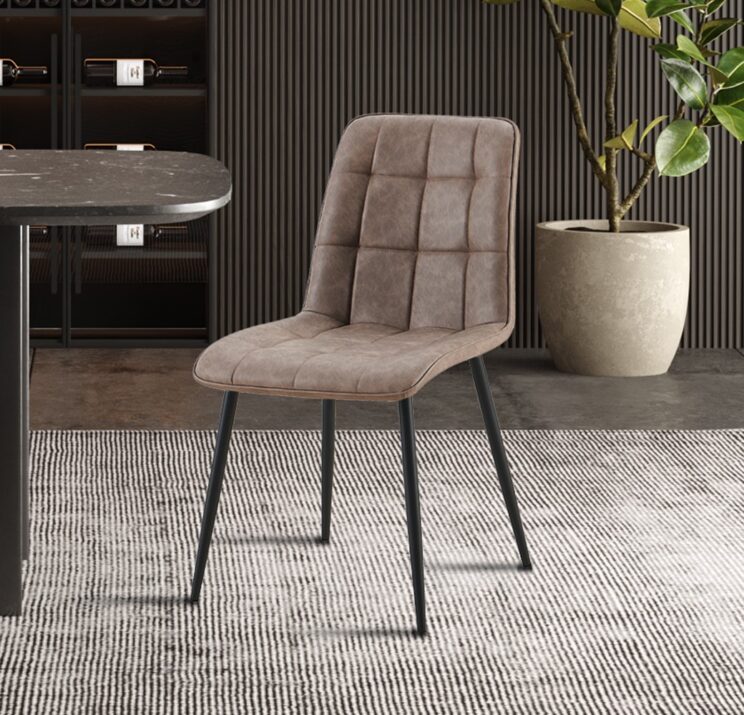 Set de 4 chaises en PU "Furas"