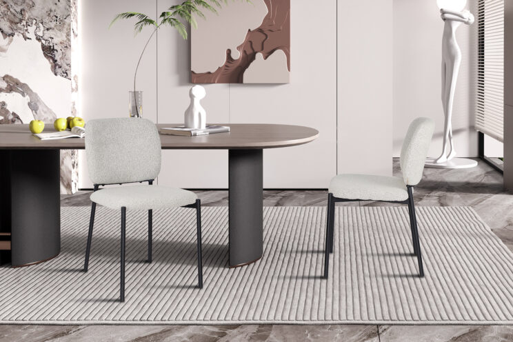 Chaise en tissu "Sophia" - Image 2