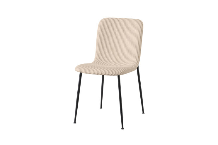 Chaise en velours côtelé "Alice" - Image 4