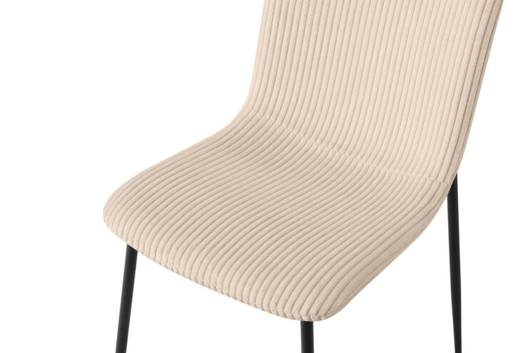Chaise en velours côtelé "Alice" - Image 7
