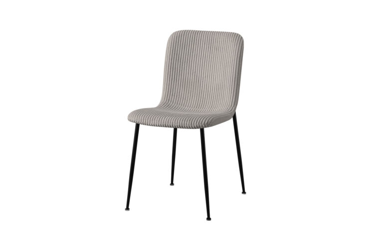 Chaise en velours côtelé "Alice" - Image 4
