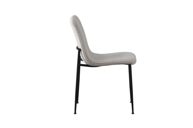 Chaise en velours côtelé "Alice" - Image 5