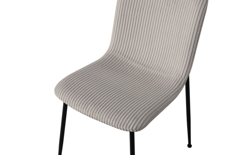 Chaise en velours côtelé "Alice" - Image 7