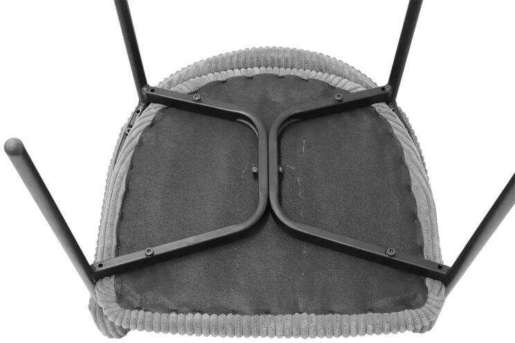 Chaise en velours côtelé "Hugo" - Image 10