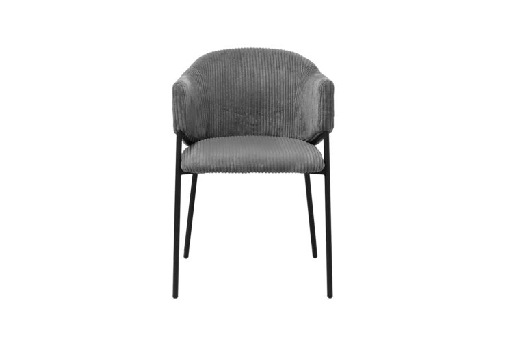Chaise en velours côtelé "Hugo" - Image 3