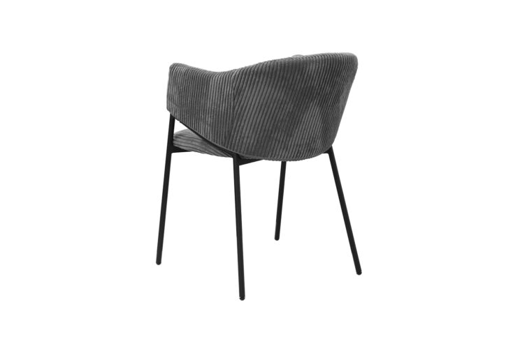 Chaise en velours côtelé "Hugo" - Image 6
