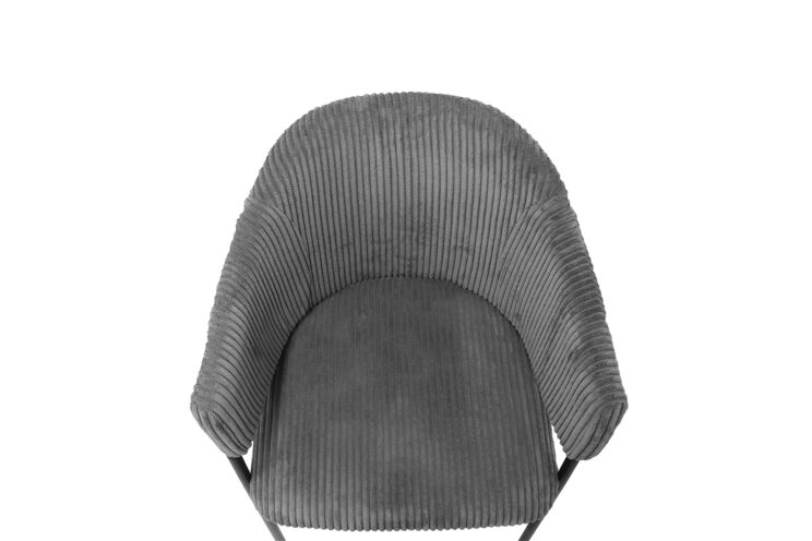 Chaise en velours côtelé "Hugo" - Image 8
