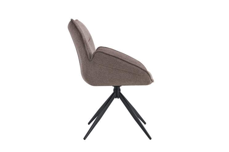 Chaise en tissu pivotante "Mahi" - Image 5
