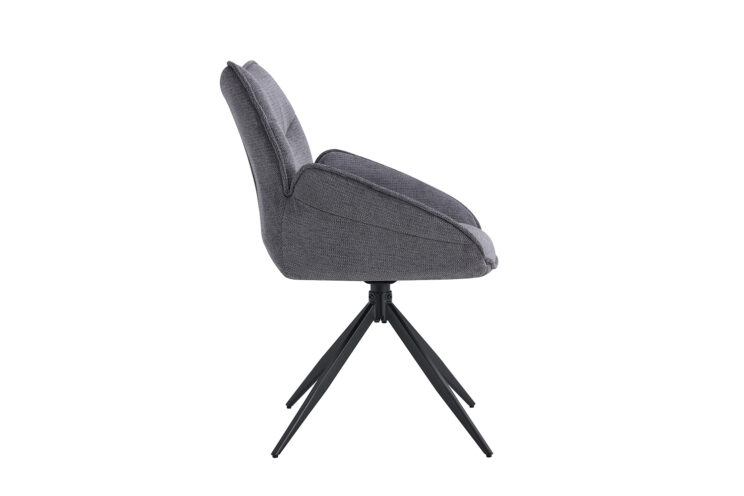 Chaise en tissu pivotante "Mahi" - Image 5