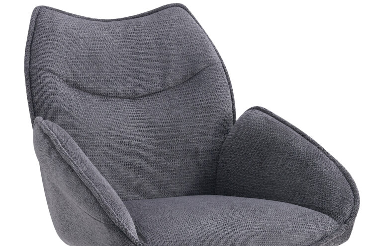 Chaise en tissu pivotante "Mahi" - Image 8