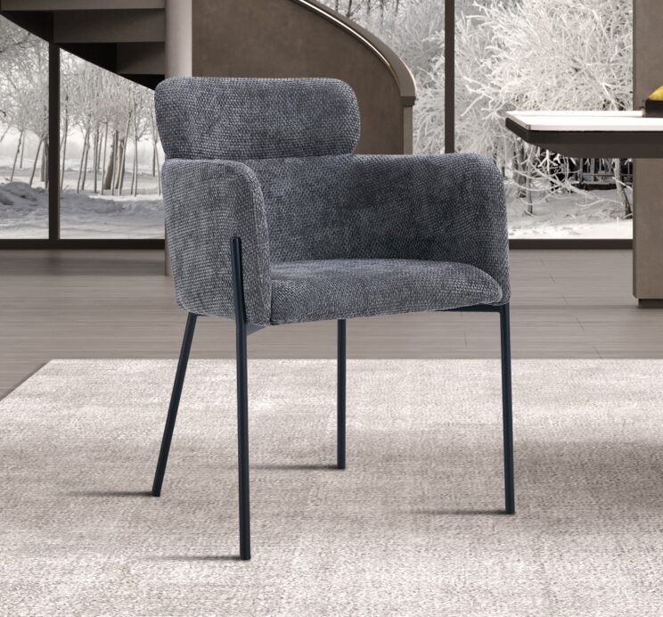 Chaise en tissu "Naomi"