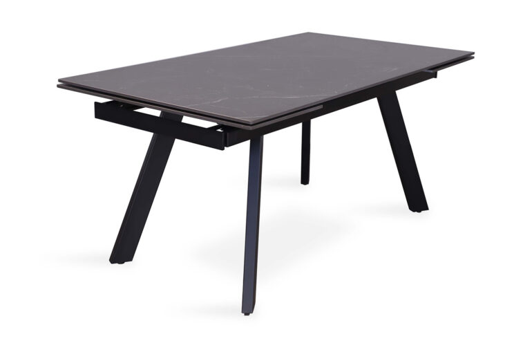 Table extensible 'Hera' 160-240 cm Rectangulaire Pierre Noire - Image 5
