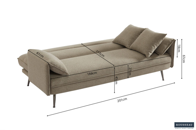 Canapé-lit Sivas Beige - Image 10
