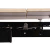 Table extensible 'Hera' 160-240 cm Rectangulaire Blanc Pierre - Image 10