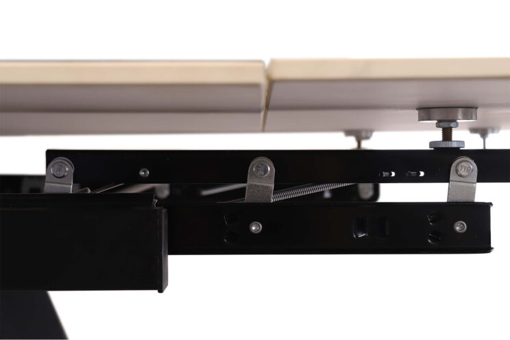 Table extensible 'Hera' 160-240 cm Rectangulaire Blanc Pierre - Image 10