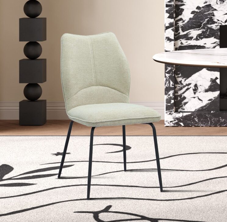 Chaise en tissu "Lara" - Image 3
