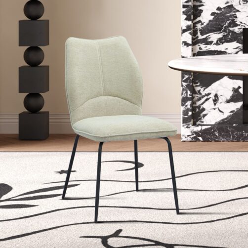 Chaise en tissu "Lara"
