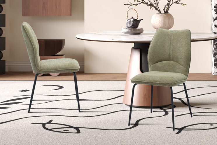 Chaise en tissu "Lara" - Image 2