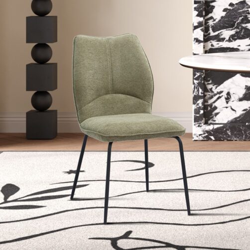 Chaise en tissu "Lara"