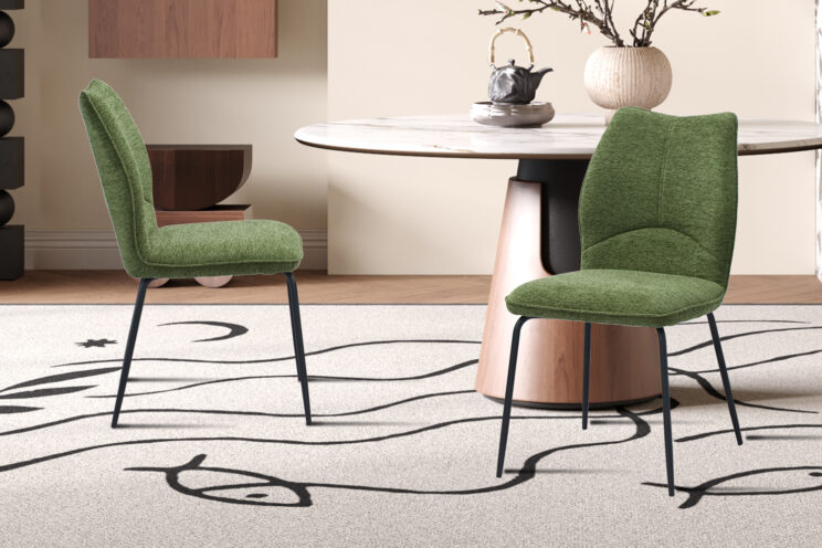 Chaise en tissu "Lara" - Image 2
