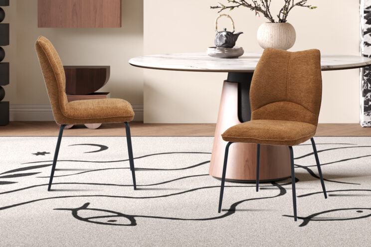 Chaise en tissu "Lara" - Image 2