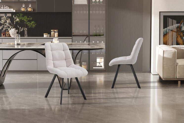 Chaise en tissu "Lizzy" - Image 2