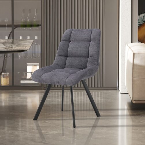 Chaise en tissu "Lizzy"