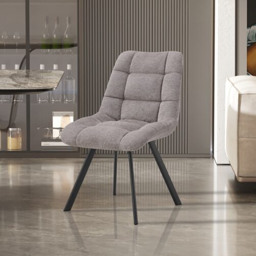 Chaise en tissu "Lizzy"