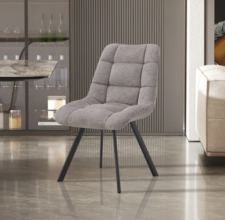 Chaise en tissu "Lizzy"