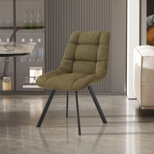 Chaise en tissu "Lizzy"