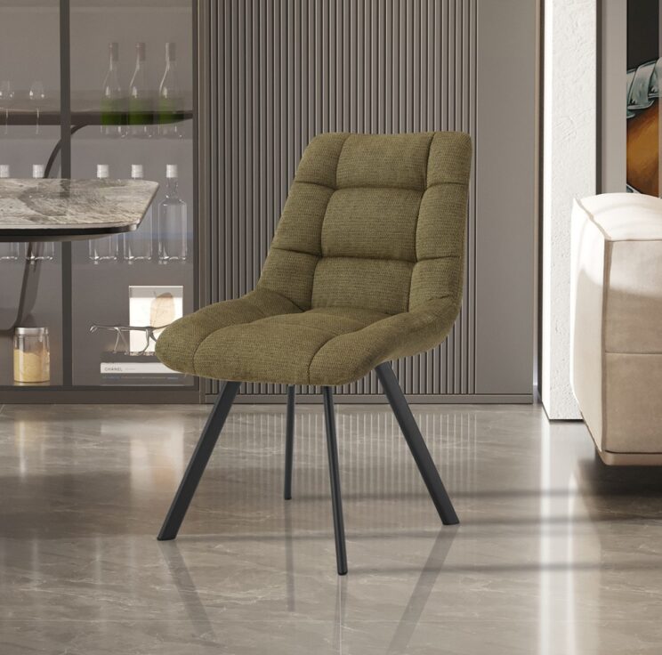 Chaise en tissu "Lizzy"