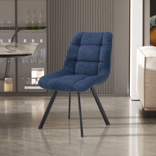 Chaise en tissu "Lizzy"