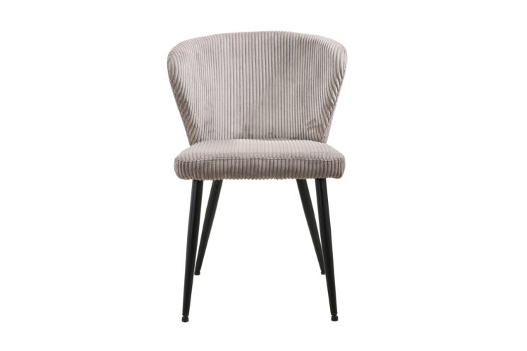 Chaise en velours côtelé "Tornado" - Image 3