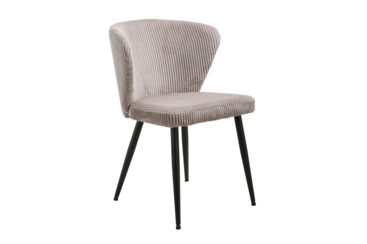 Chaise en velours côtelé "Tornado" - Image 4