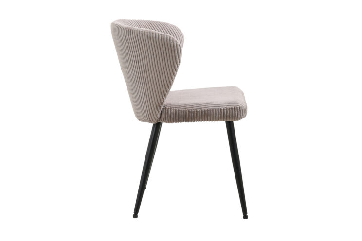 Chaise en velours côtelé "Tornado" - Image 5