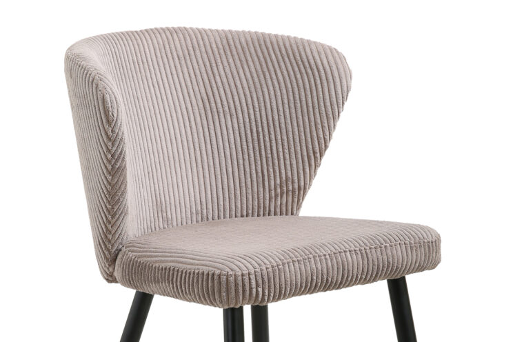 Chaise en velours côtelé "Tornado" - Image 7