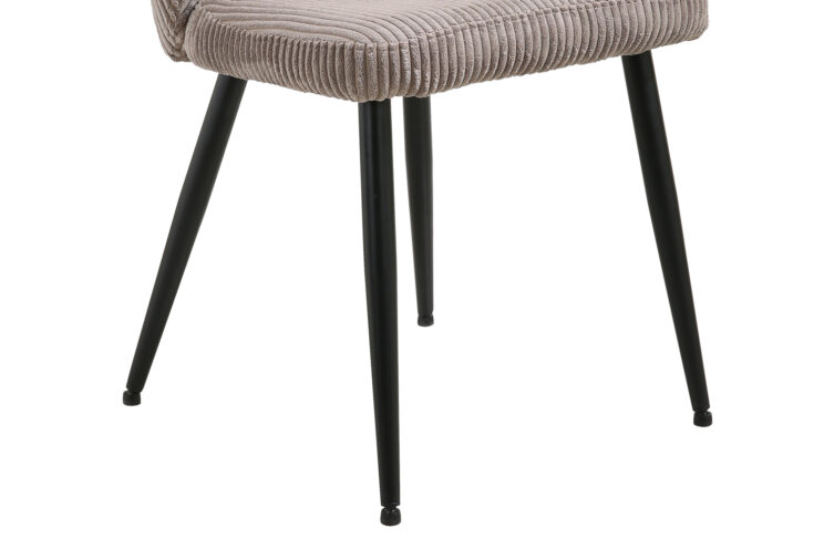 Chaise en velours côtelé "Tornado" - Image 8