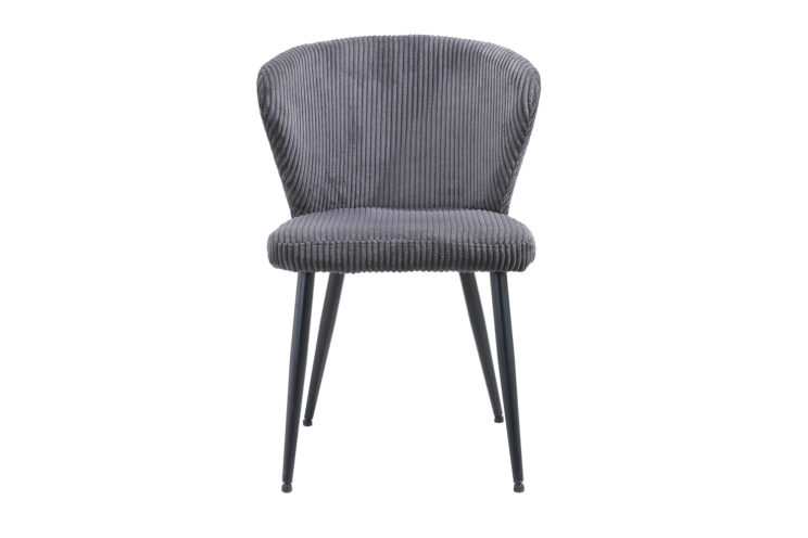 Chaise en velours côtelé "Tornado" - Image 3