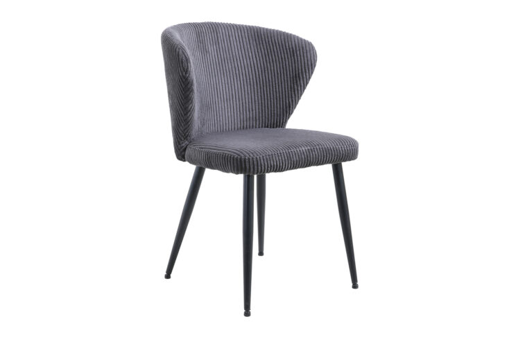Chaise en velours côtelé "Tornado" - Image 4