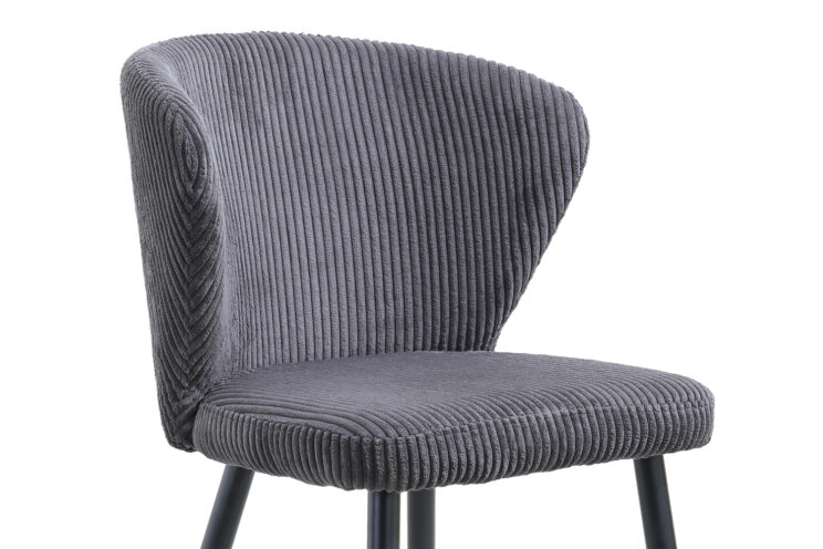 Chaise en velours côtelé "Tornado" - Image 7