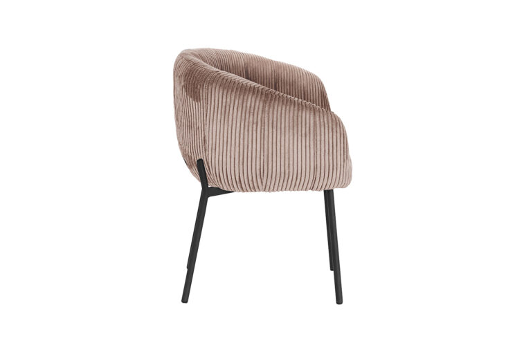 Chaise en velours côtelé "Sevilla" - Image 6
