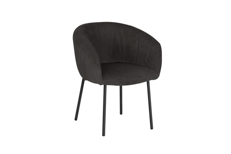 Chaise en velours côtelé "Sevilla" - Image 7