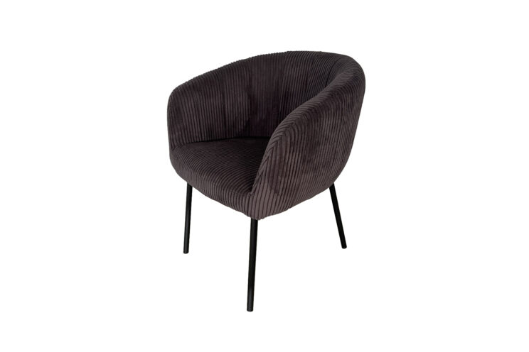 Chaise en velours côtelé "Sevilla" - Image 8