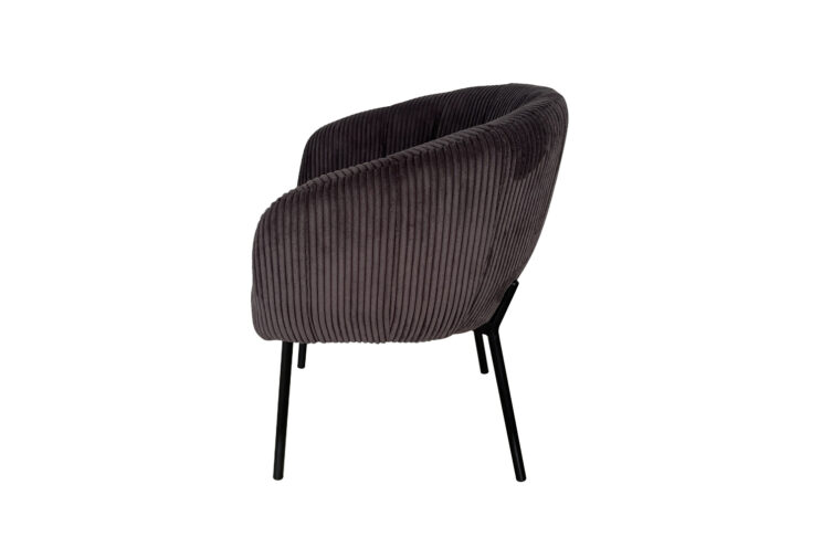 Chaise en velours côtelé "Sevilla" - Image 3